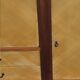 Enfilade of the 50s in oak and mahogany feet compass