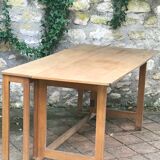 Old folding table