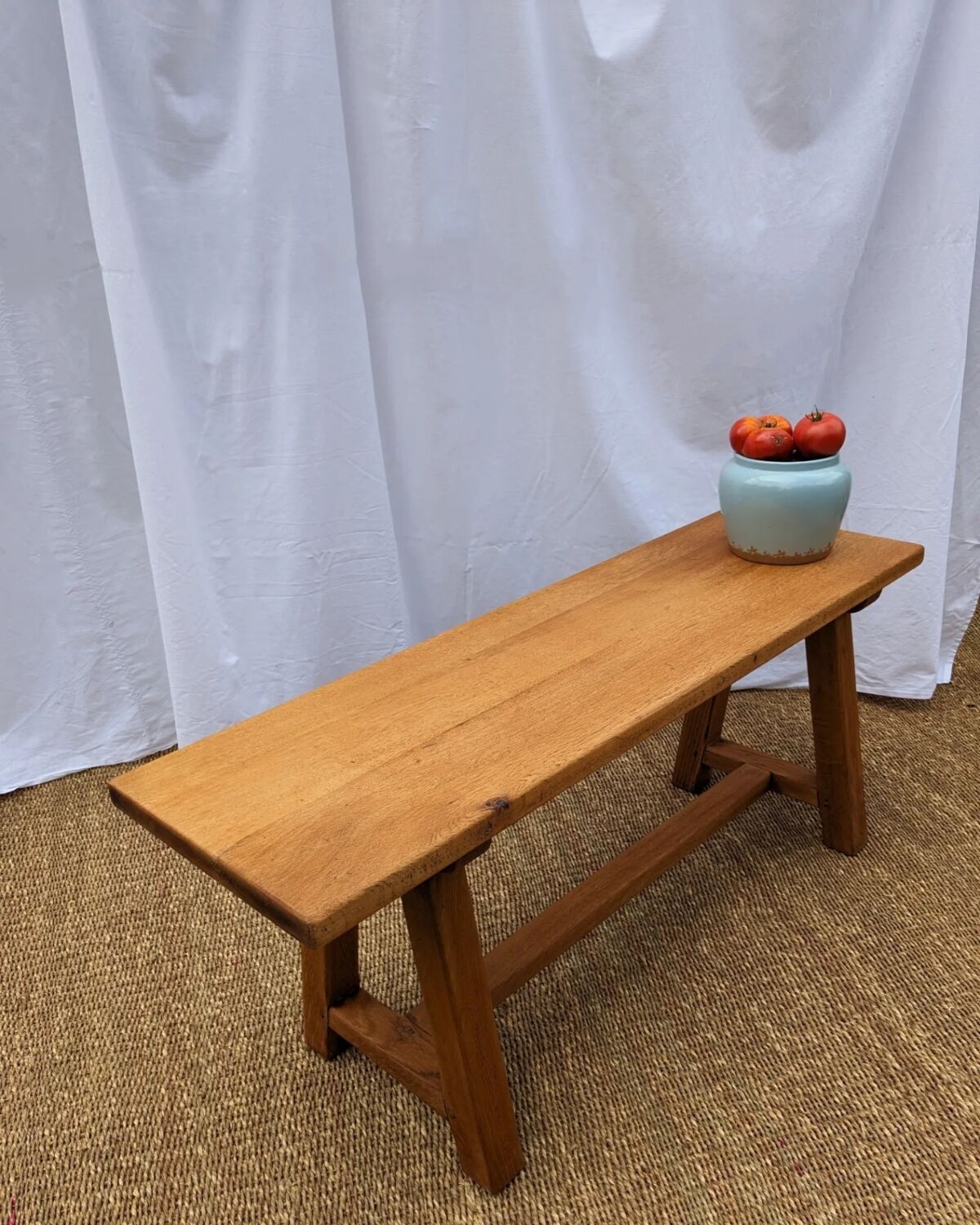 Banc en chêne massif