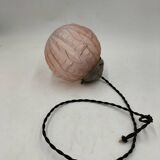 Art Deco glass suspension