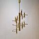 Candlestick Designed by Gaetano Sciolari, 1970's
