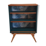 Bookcase vintage feet compass