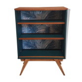 Bookcase vintage feet compass