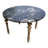 Table basse marbre noir