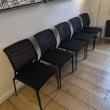 5 Chaises Vitra MedaSlim by Alberto Meda