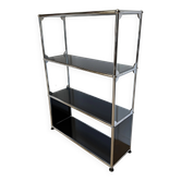USM Haller shelf in Graphite Black