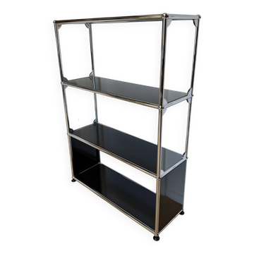 Etagère USM Haller en Noir Graphite