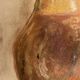 Tableau signé pastel nature morte « jarre provençale »