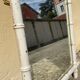 Wooden mirror old bamboo style vintage white ice mercury