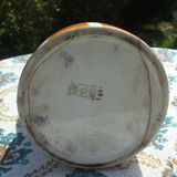 Longwy décor art deco 1930s earthenware pitcher