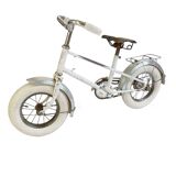 White bicycle from the 50s