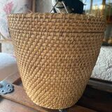 Vintage oriental tea basket