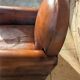 Fauteuil club en cuir