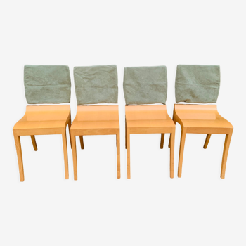 Ensemble de 4 chaises "Finn" Ligne Roset