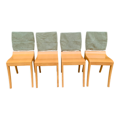 Ensemble de 4 chaises ''Finn'' Ligne Roset