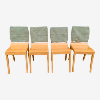 Set of 4 chairs "Finn" Ligne Roset
