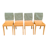Ensemble de 4 chaises "Finn" Ligne Roset