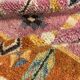 Tapis marocain shaggy en laine