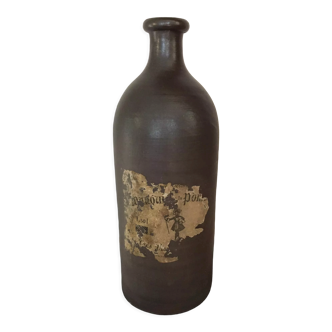 Signed stoneware bottle, Jean Dubost