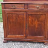 Walnut showcase buffet 19th