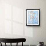 Southampton, England, original map printed in 1913.