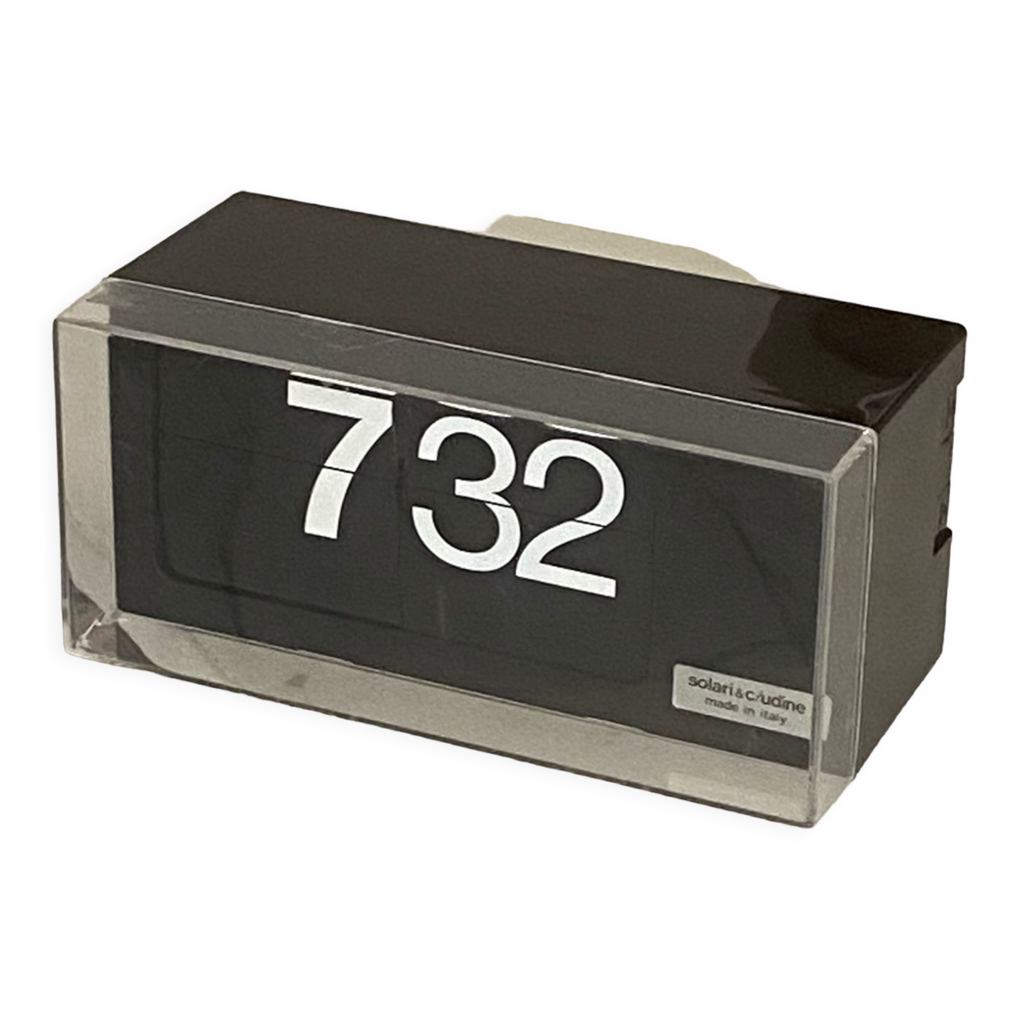 Clock flip solari cifra6 vintage 80s