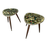 2 tabourets Art déco