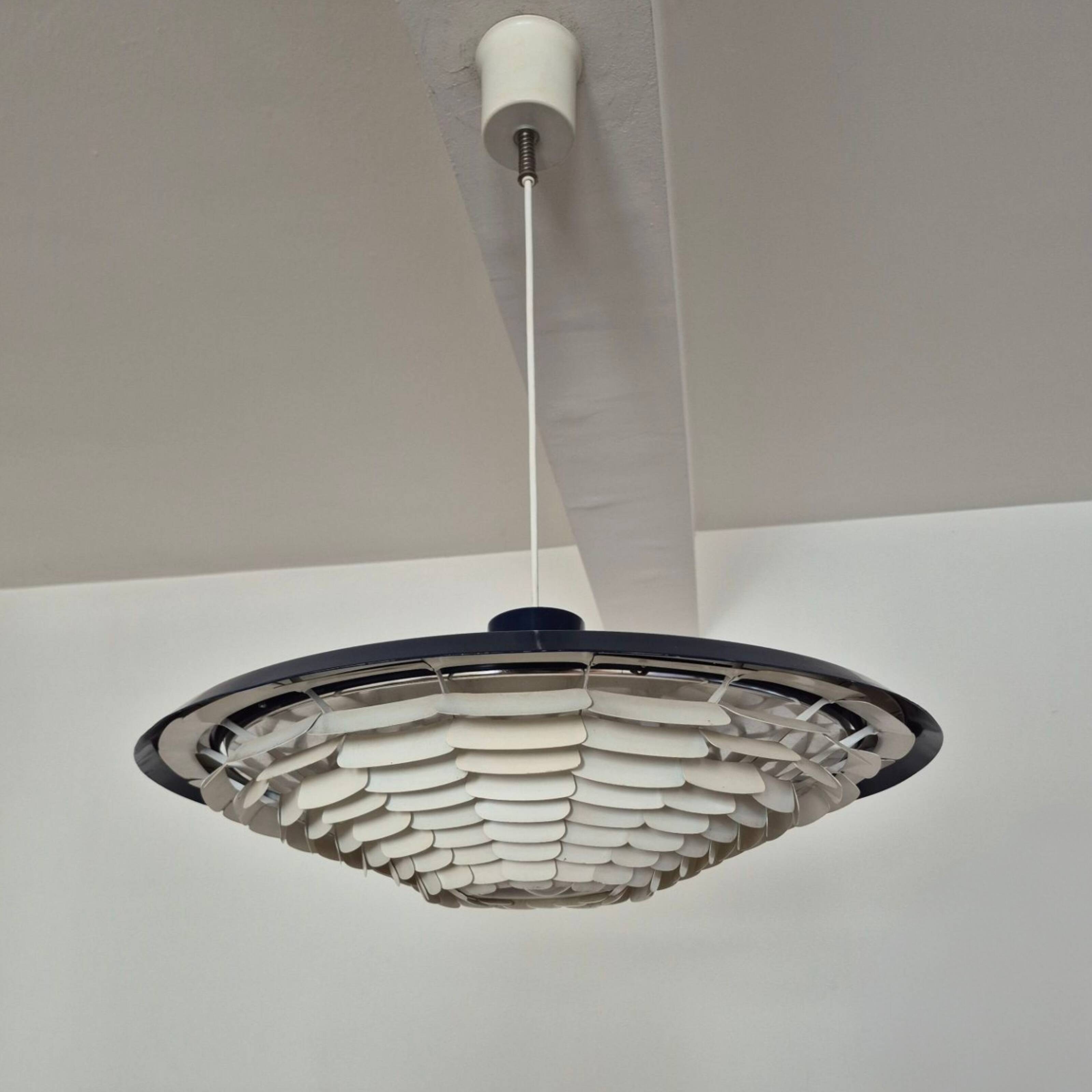 Space age Danish pendant lamp, Denmark 1960s