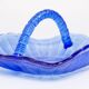 Vintage Blue Decorative Glass Bowl, Drost, Europe, 1960s