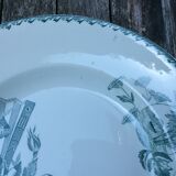 Series 6 tablespoons Plate Iron Earth