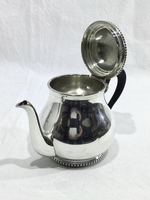 Service à Thé Café en métal argenté