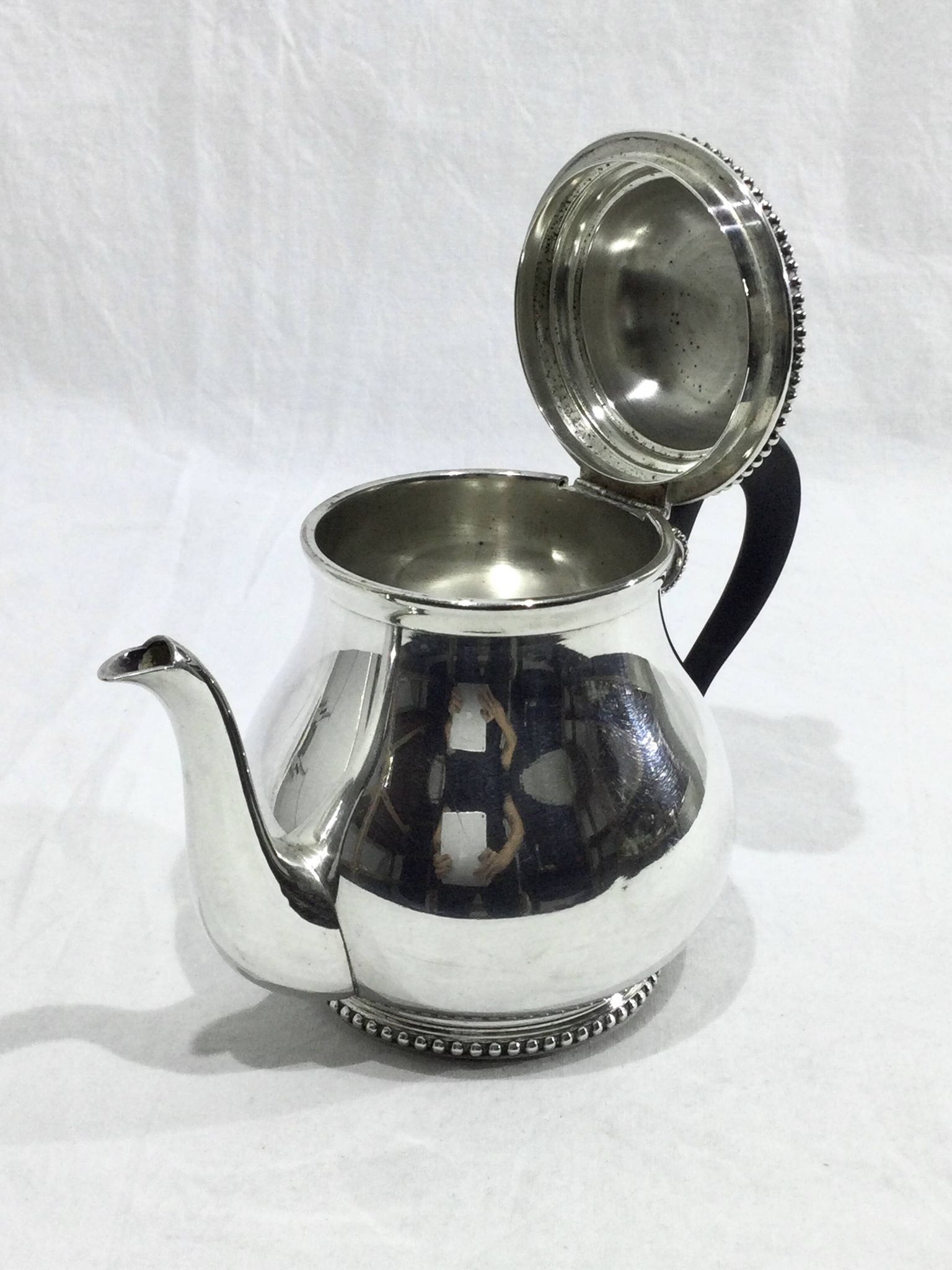 Tea Coffee Service in silver metal