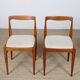 Set of 4 chairs published by the manufacturer Drevotvar, 1960