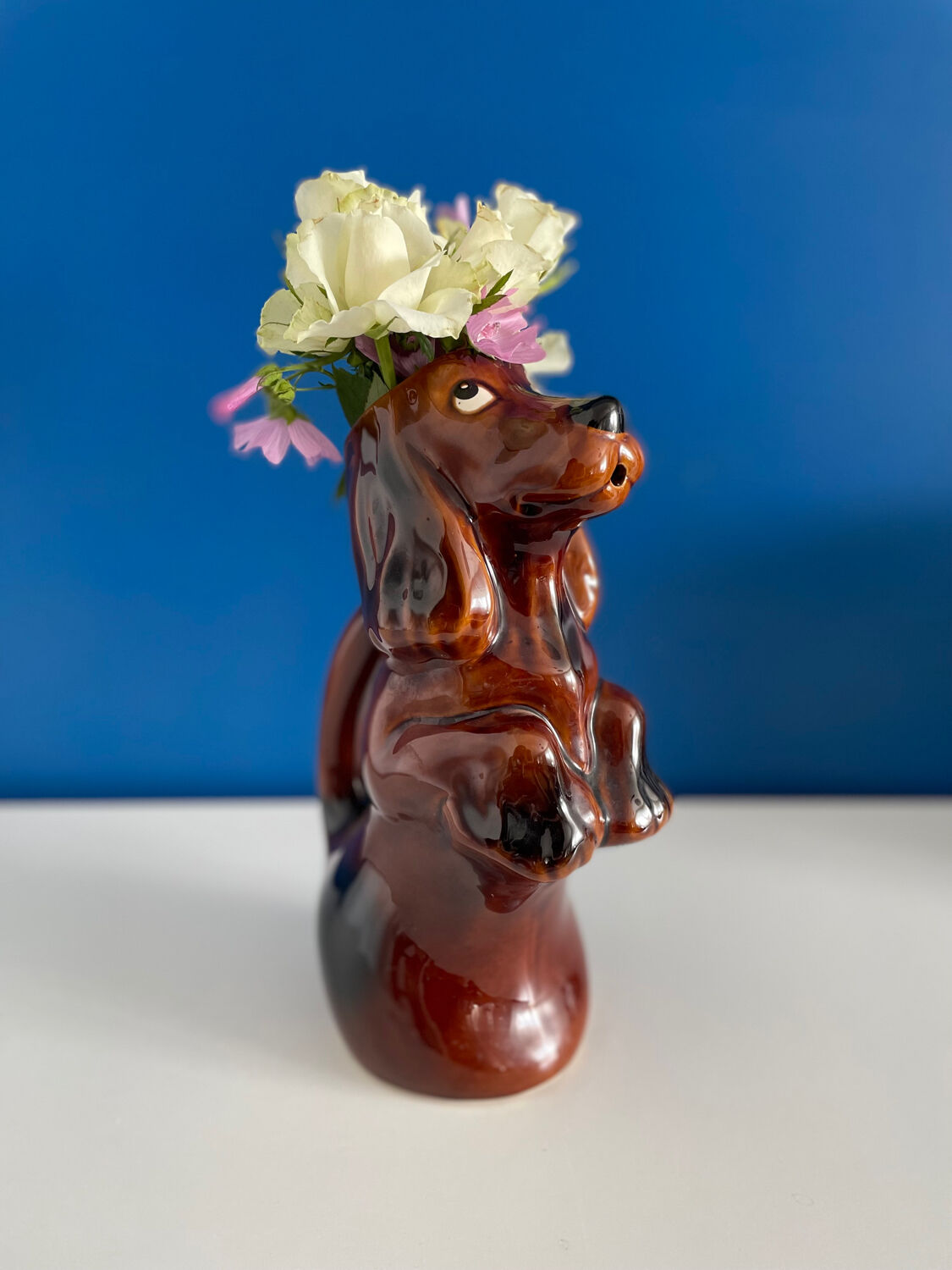 Pitcher dog decanter