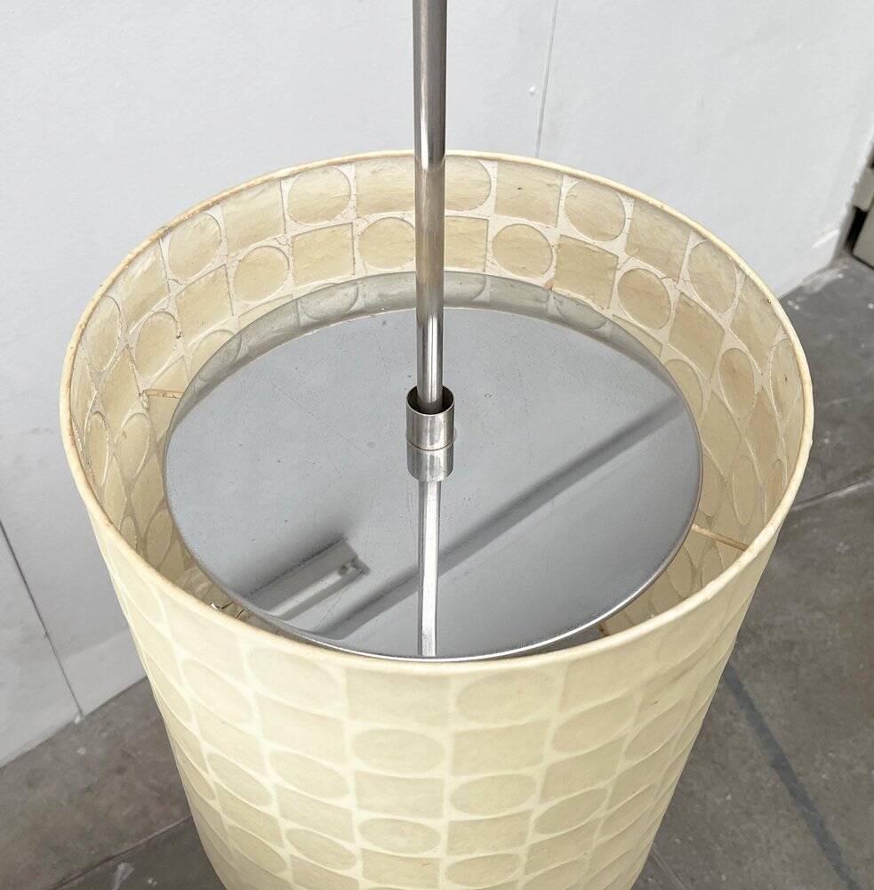 Mid-century cocoon floor lamp, 1960s