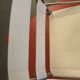 Fauteuil vintage style Marcel Breuer en cuir blanc