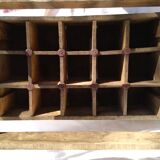 Wooden bottle locker