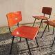 Set of 4 vintage chairs from the 60s/70s