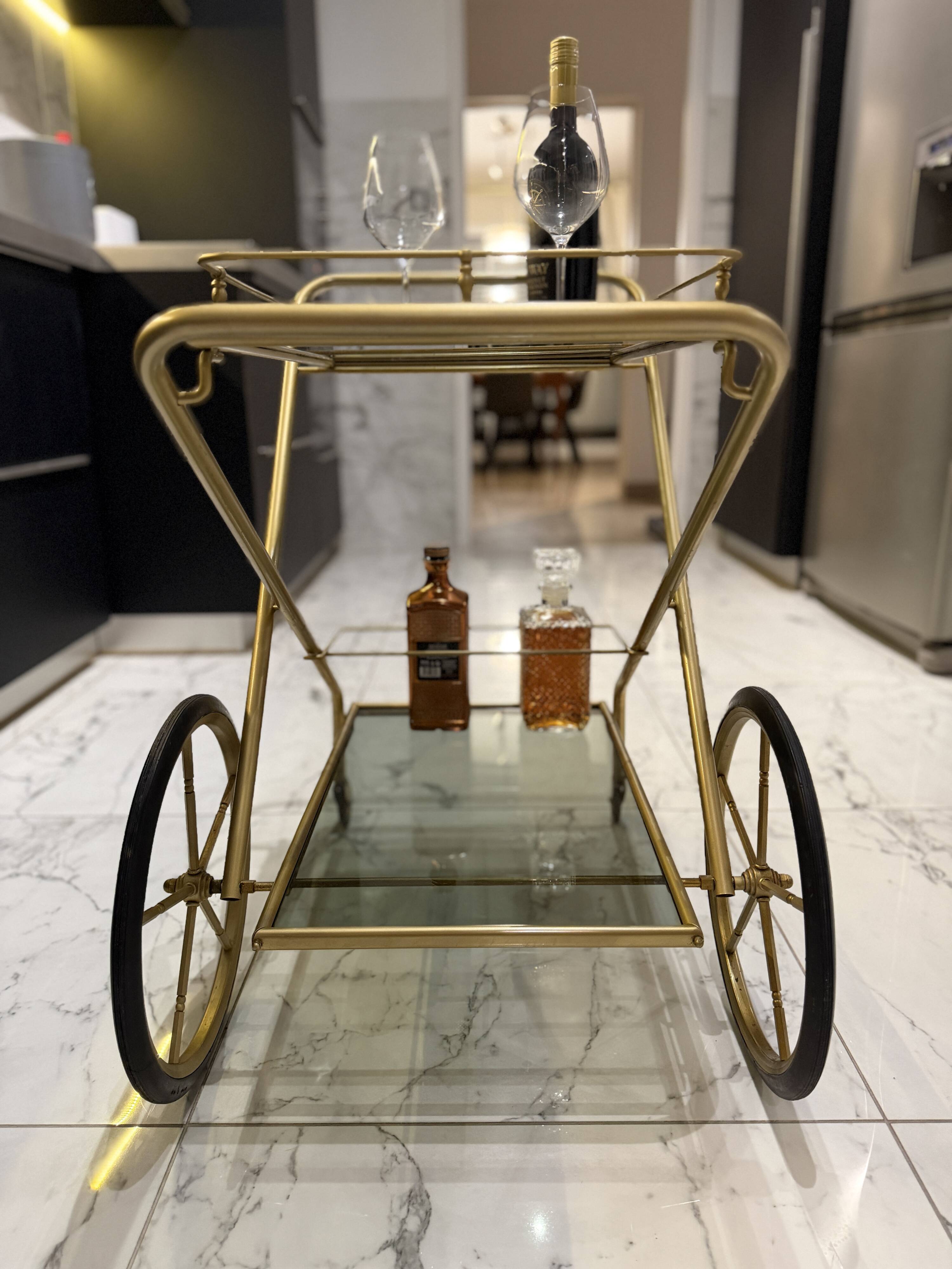Renovated drinks trolley - Lights Collection