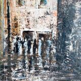 Nocturnal oil painting