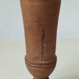 Olive vase, turned wood