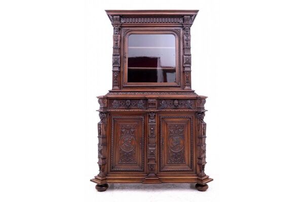 Buffet sculpté, France, vers 1880.