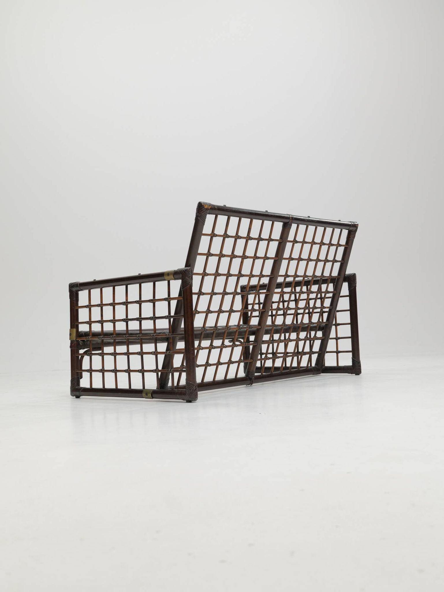 Afra & Tobia Scarpa pair of 'Basilan' series sofas for B&B Italia, Italy 1970s