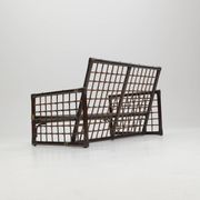 Afra & Tobia Scarpa pair of 'Basilan' series sofas for B&B Italia, Italy 1970s