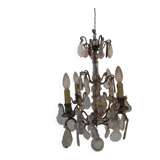 Antique chandelier with pendants