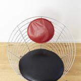 Vintage Wire Cone Chair by Verner Panton
