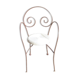Chaise en fer forgé