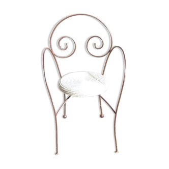 Wrought iron chair