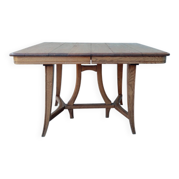 Vintage style Art Nouveau oak table