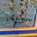 Lake landscape signed Gaspart